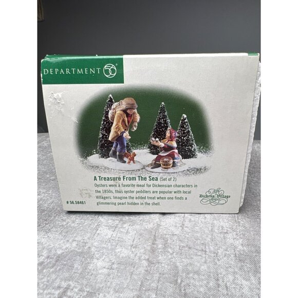 Department 56 Dickens Village A Treasure from the Sea Figurines Set of 2 - Picture 6 of 13